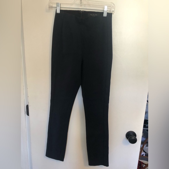 Rag & Bone Simone pants in navy blue - Picture 3 of 4